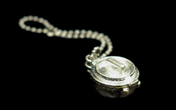 Dutch Oven Silver Pendant Necklace