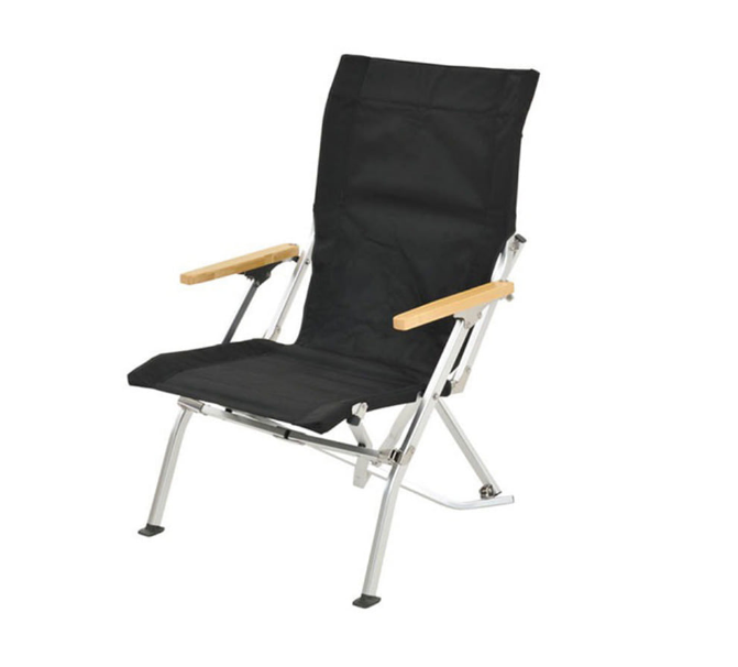 Garden Low Chair 30 Black