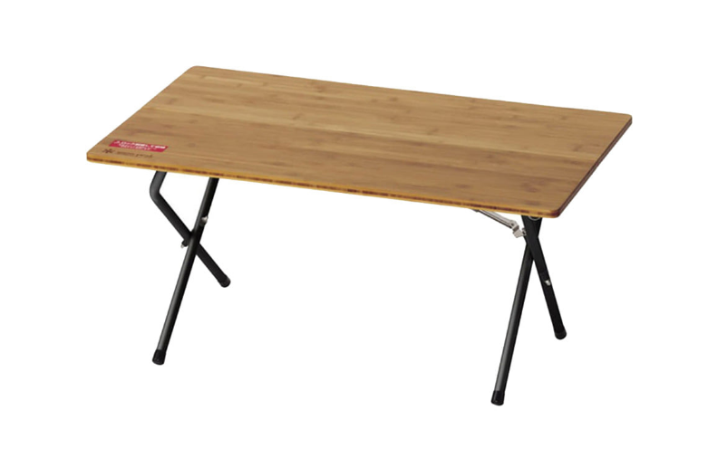 Single Action Low Table Bamboo Black