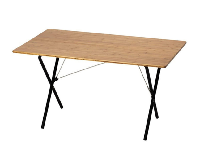 One Action Table Long Bamboo Black