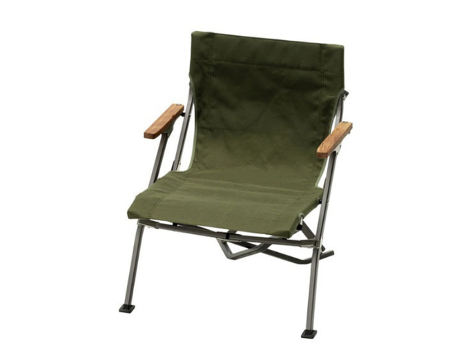 Luxury Low Beach Chair Dark Green