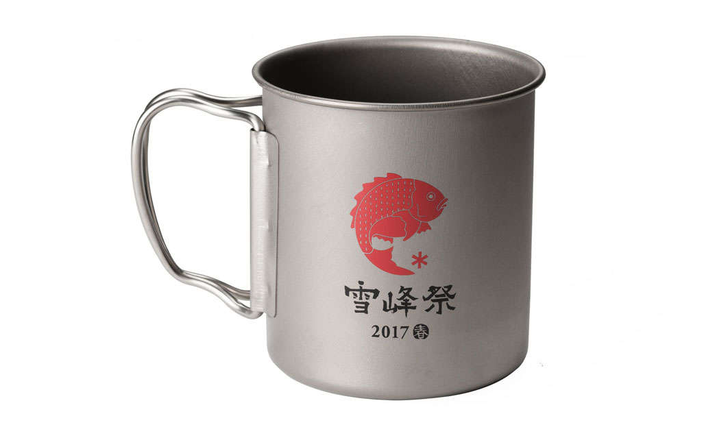 Titanium Single Mug 450 Domi Edition