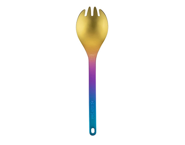 Titanium Spork Rainbow